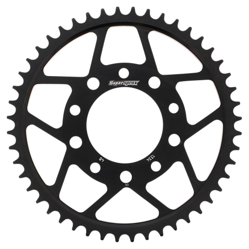 Supersprox Steel Rear Sprocket (530 / 48T) (Black) For 94-03 HONDA VF750C