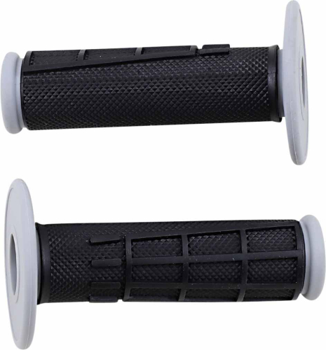 Moose Racing - Moose Racing Competition Diamond/Waffle Grips - Black - 0630-2662
