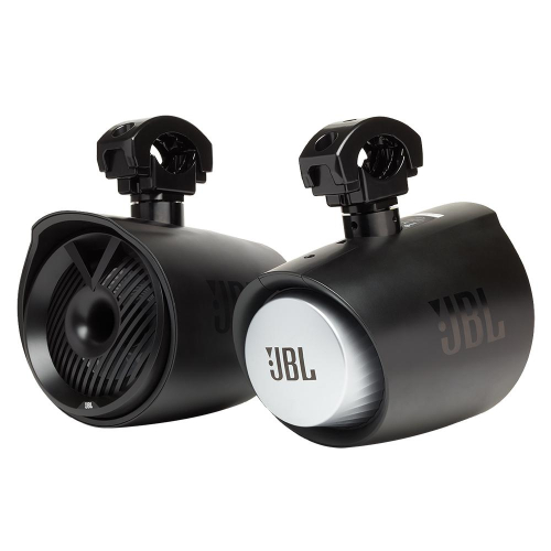 JBL - JBL 6.5" RGB MT6HLB Wake Tower X Speakers - 300W Pair - Black