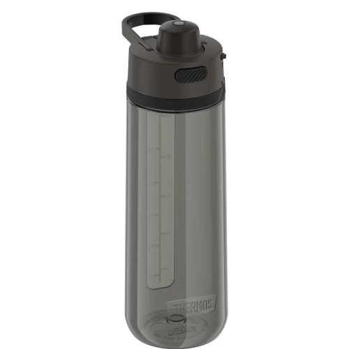 Thermos - Thermos Guard Collection Hard Plastic Hydration Bottle w/Spout - 24oz - Espresso Black