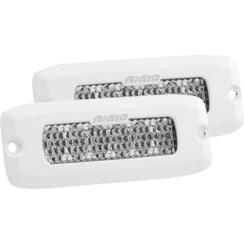 RIGID Industries - RIGID Industries SR-Q Series PRO Specter-Diffused LED - Flush Mount - Pair - White