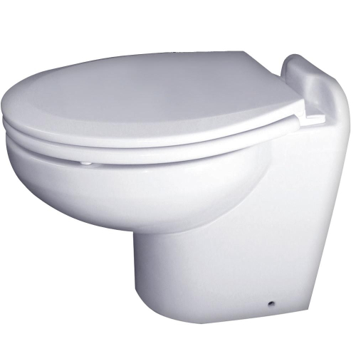Raritan - Raritan Marine Elegance - White - Household Style - Freshwater Solenoid - Smart Toilet Control - 12v