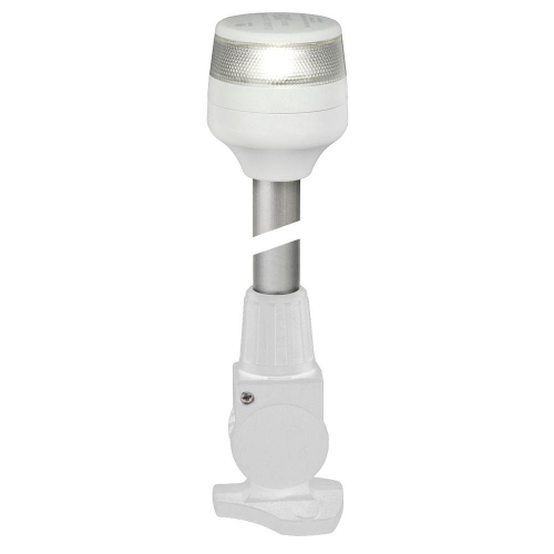 Hella Marine - Hella Marine NaviLED 360 Compact All Round Lamp - 2nm - 12" Fold Down Base - White