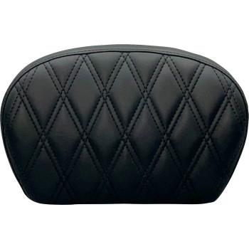 LE PERA 0801-1440 L-SBP01DD-DULL Sissy Bar Pad - Double Diamond - Dull Black