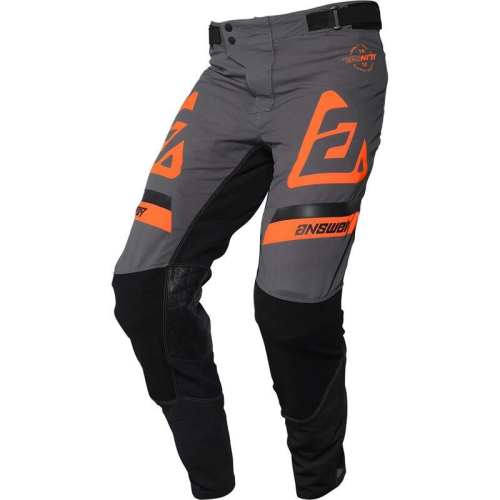 Answer - Answer Trinity Voyd Pants - 0407-5555-5134 Charcoal/Hyper Orange/Black Size 34