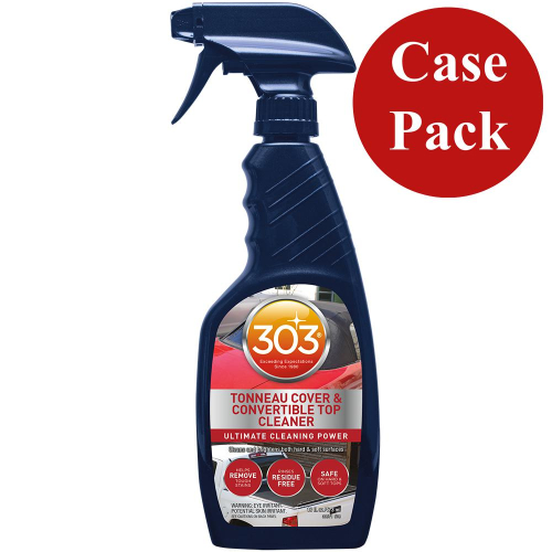 303 - 303 Automobile Tonneau Cover &amp; Convertible Top Cleaner - 16oz *Case of 6*