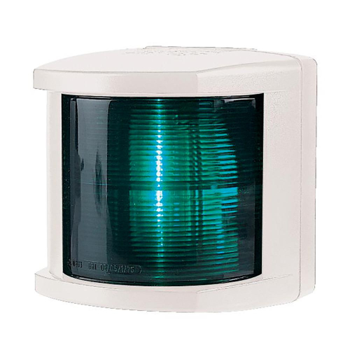 Hella Marine - Hella Marine Starboard Navigation Light - Incandescent - 2nm - White Housing - 12V