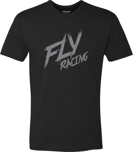 Fly Racing Brawl Tee Shirt (Black, Small)