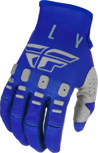 Fly Racing - Fly Racing Kinetic K121 Gloves - 374-41113 - Blue/Navy/Gray - 13