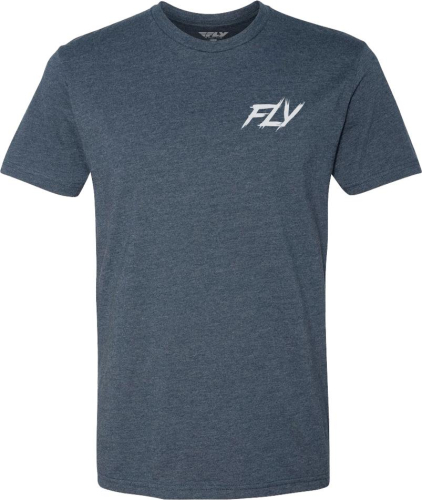 FLY Racing Adult Formula Tee (Navy, Large)