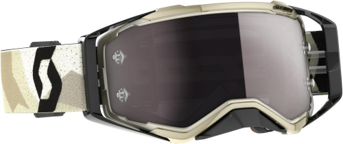SCOTT Prospect Adult Off-Road Motorcycle Goggles - Camo Beige/Black/Silver Chrome Works Lens/One Size