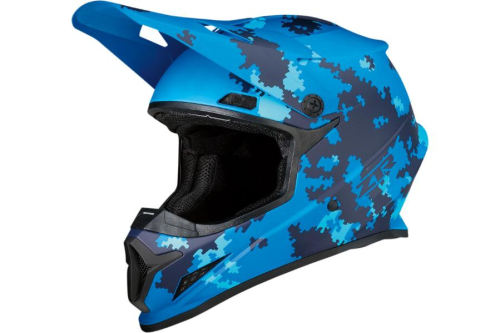 Z1R - Z1R Rise Digi Camo Helmet - 0110-7295 - Matte Blue - 4XL