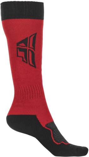 Fly Racing - Fly Racing MX Socks - 350-0515S - Red/Black - Sm-Md
