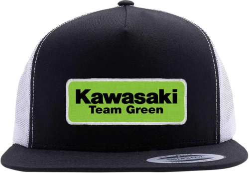 Factory Effex - Factory Effex Kawasaki Team Snapback Hat - 22-86102 - Green/Black/White - OSFM