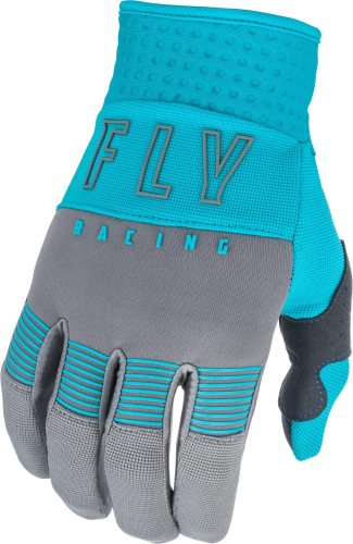 Fly Racing - Fly Racing F-16 Youth Gloves - 374-81601 - Gray/Blue - 01