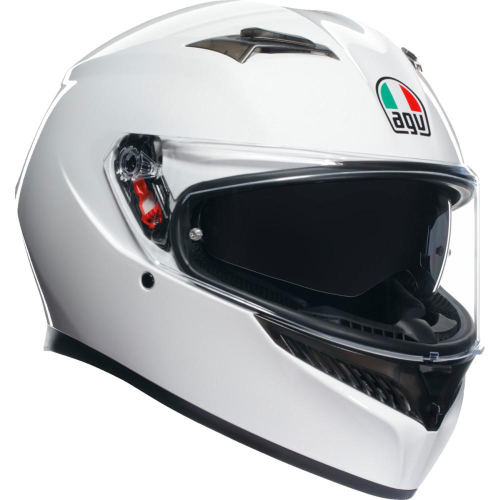 AGV K3 Street Helmet-White-L