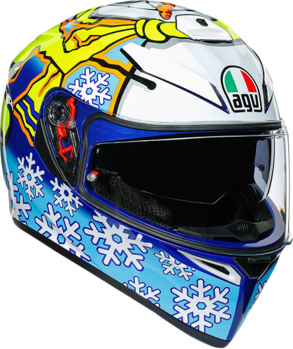 AGV - AGV K-3 SV Rossi Winter Test 2016 Helmet - 210301O0MY00109 - Winter Test 2016 - Large