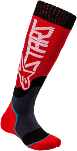 Alpinestars - Alpinestars MX Plus-2 Youth Socks - 4741920-32 - Red/White - OSFA