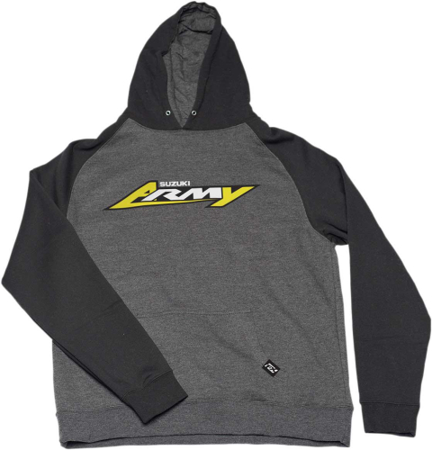 Factory Effex - Factory Effex Suzuki Army Youth Hoody - 22-88430 - Charcoal/Black - Small
