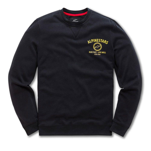 Alpinestars - Alpinestars Gear Fleece Pull Over - 1038-53006-10-S - Black - Small