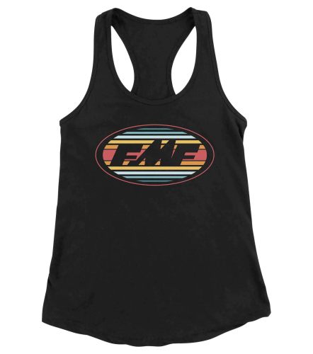 FMF Racing - FMF Racing Rip It Womens Tank - SP8423900-BLK-WMD - Black - Medium