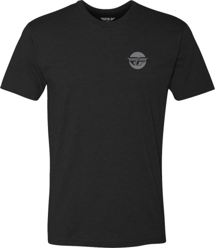 FLY Racing Adult Prime Tee (Black, X-Large)