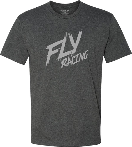 Fly Racing Brawl Tee Shirt (Charcoal, Small)