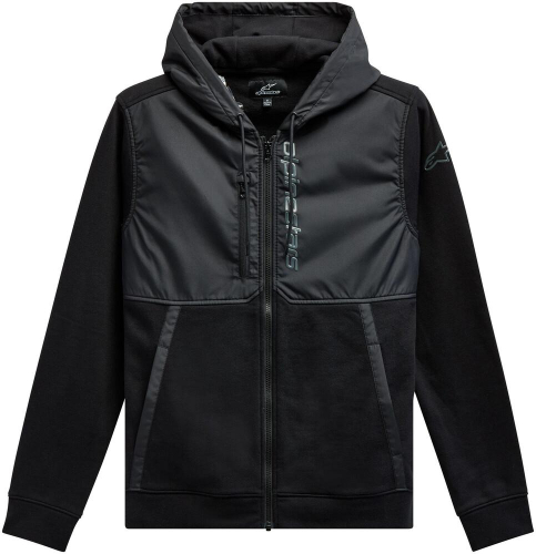 Alpinestars Aligned Zip Hoody (SMALL) (BLACK/BLACK)
