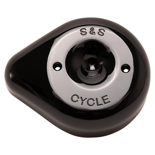 S&S Cycle - S&S Cycle Stealth Air Cleaner Covers - Teardrop - Gloss Black - 170-0531