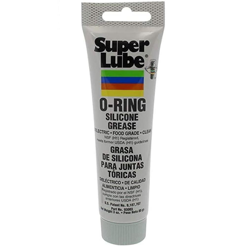 Super Lube 93003 O-Ring Silicone Grease, Translucent White (F?ur ???k)