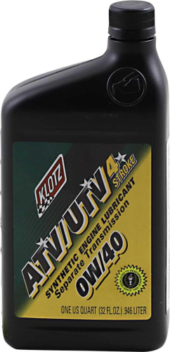 Klotz Oil - Klotz Oil ATV/UTV Synthetic 4T Engine Lubricant - 0W40 - 1qt. - ATVUTV-040