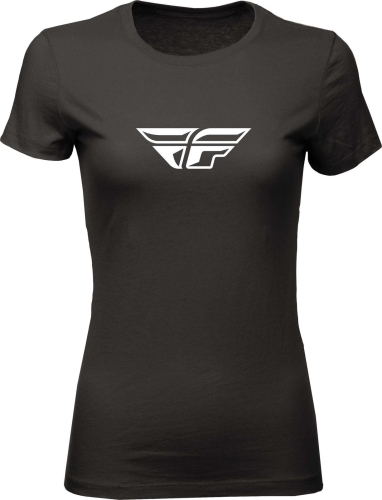 Fly Racing - Fly Racing Fly F-Wing Womens Tee - 356-04802X - Black - 2XL
