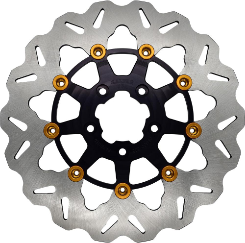 Galfer DF681CW-B-G Standard Wave Brake Rotor - Gold