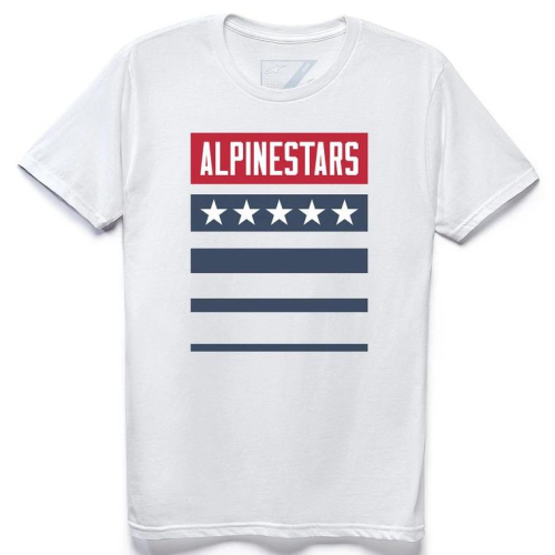 Alpinestars - Alpinestars National T-Shirt - 1230-72104-20-2XL - White - 2XL