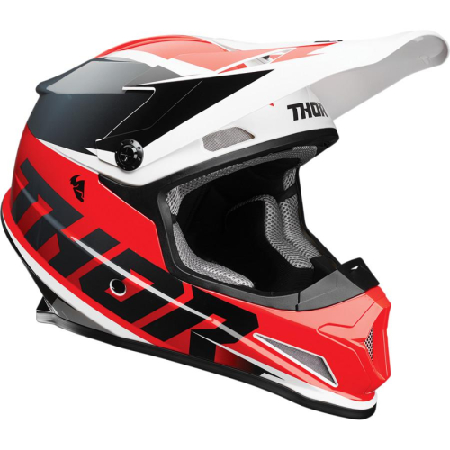 Thor - Thor Sector Fader Helmet - 0110-6789 - Red/Black - X-Small