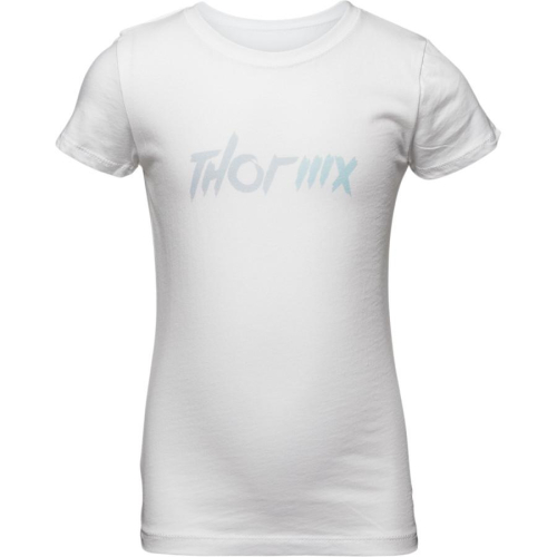 Thor - Thor MX Girls Youth T-Shirt - 3032-3320 - White - Medium