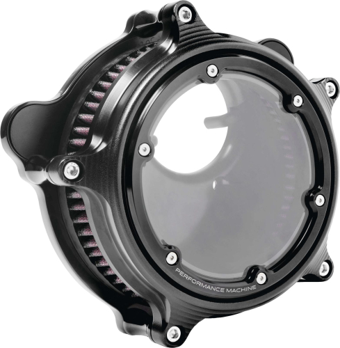 Performance Machine - Performance Machine Vision Series Air Cleaner - Black Ops - 0206-2156-SMB