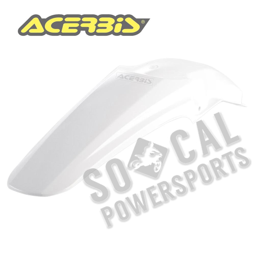 Acerbis - Acerbis Rear Fender - White - 2071090002
