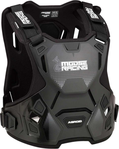 Moose Racing - Moose Racing Agroid Youth Chest Guard - 2701-1115 - Black - 2XS-XS