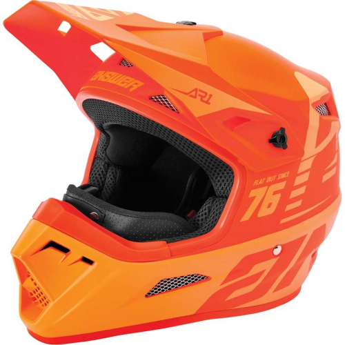 Answer - Answer AR1 Bold Snow Helmet - 0411-0636-4351 - Orange/Neon Orange - X-Small