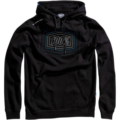100% - 100% Echo Pullover Hoodie - 36033-001-13 - Black - X-Large