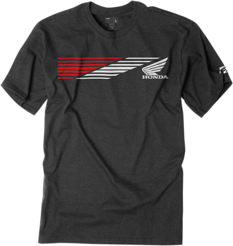 Factory Effex - Factory Effex Honda Speed Premium T-Shirt - 19-87302 - Charcoal - Medium