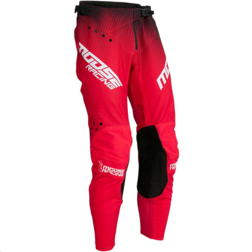 Moose Racing - Moose Racing Agroid Pants - 2901-8473 - Black/Red - 32