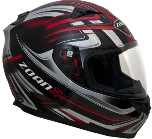 Zoan - Zoan Blade SV Reborn Graphics Snow Helmet with Electric Shield - 035-207SN/E - Red - X-Large
