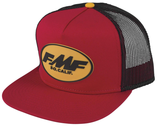 FMF Racing - FMF Racing Praxis Hat - FA9196900 RED - Red - OSFM