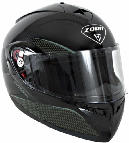 Zoan - Zoan Optimus Solid Snow Helmet with Electric Shield - 038-016SN/E - Black - Large