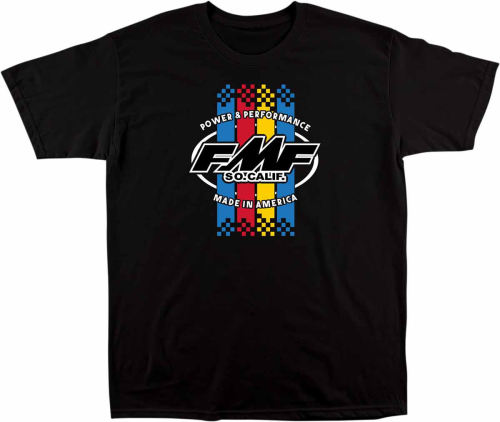 FMF Racing - FMF Racing Stripes T-Shirt - SP20118904BLKL - Black - Large