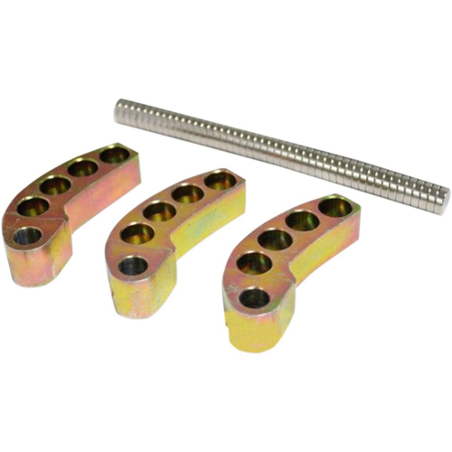 BikeMan Performance - BikeMan Performance Gold Star Magnetic Adjustable Clutch Weights - 35-48 Grams - 05-GSW-3548-3