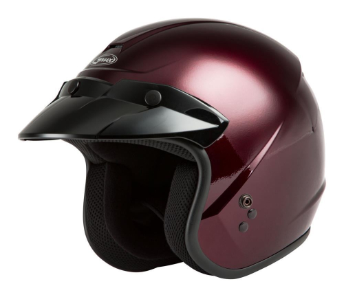 G-Max - G-Max OF-2 Solid Helmet - G1020107 - Wine Red - X-Large