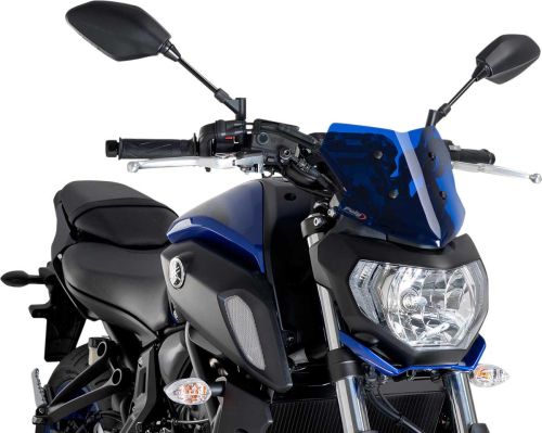PUIG - PUIG Naked New Generation Sport Windscreen - Blue - 9666A